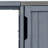 Outdoor Kitchen Island For Big Green Egg Grills, Solid Wood Cart With Stainless Steel Top And Drawer, Ideal For Large Kamado Joe And More-1316000562