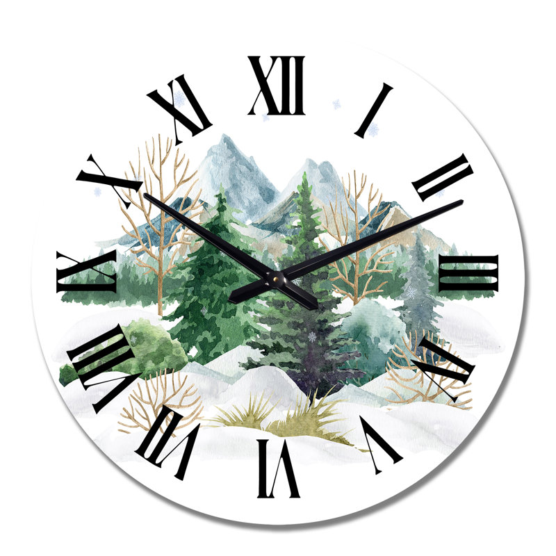 Horloge murale surdimensionnée, Grand