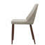 Padded double dining table and chair set