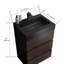Meuble-lavabo autoportant de 24 po avec évier, grand meuble-lavabo autoportant pour salle de bain moderne, lavabo une pièce sans drain ni robinet, pré-assemblé-1875859470-1875859471