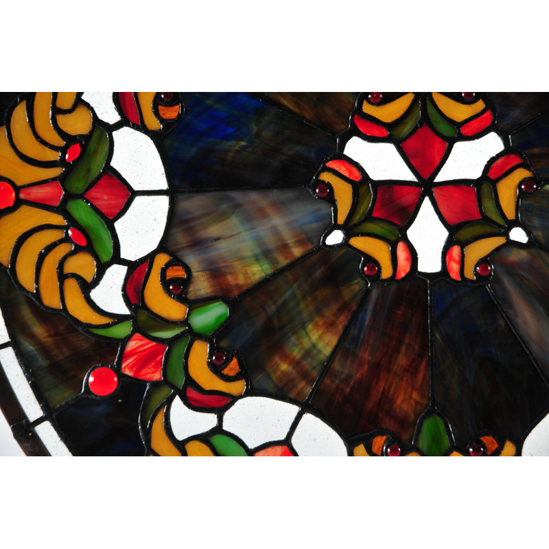 18"W X 18"H Middleton Stained Glass Window
