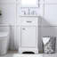Meuble-lavabo simple 19 po Hermes-2016594819