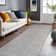 Tapis d'intérieur gris Nadene