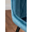 Areza High Gloss Extendable Dining Table Set with Luxury Velvet Dining Chairs-409289337-452263651