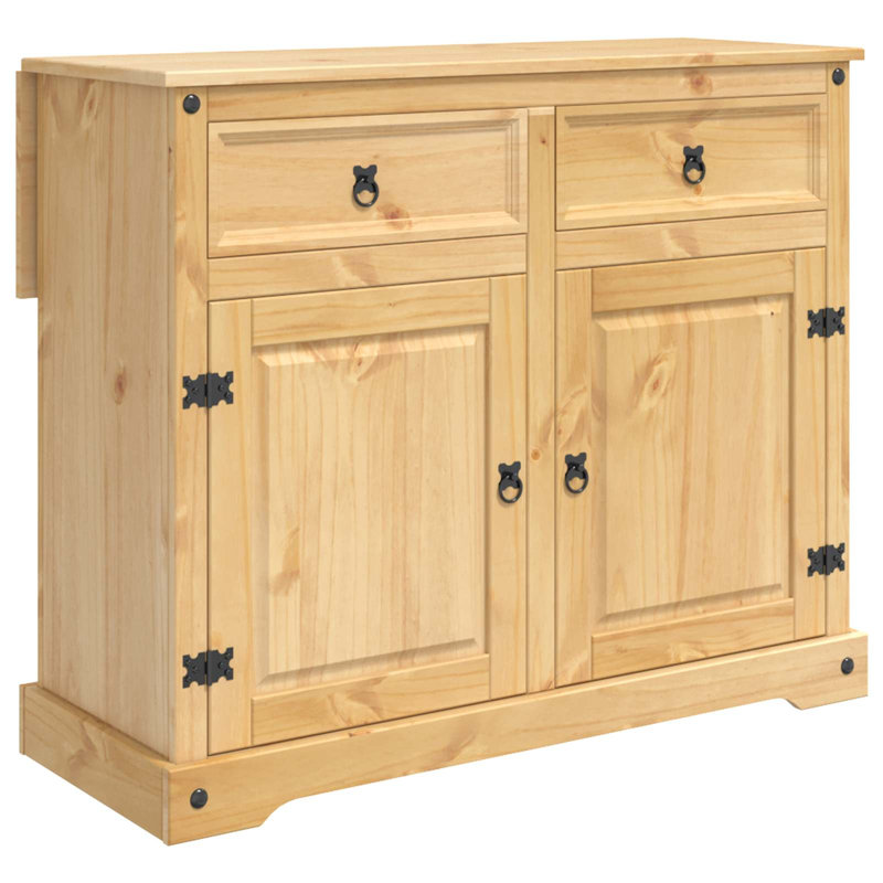 Solid Wood Kitchen Island, Honey Wax