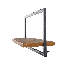 Mccombs Teak Solid Wood Floating Shelf-1123366407