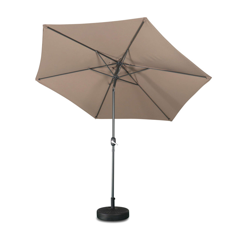Lottie 294cm Market Parasol, Brown