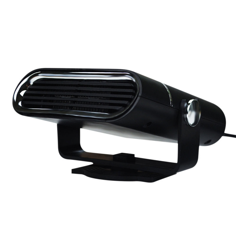 Car Heater Factory Directly Supplies Border 12V24V Portable Car Heater Defrosting Heater, Black/White