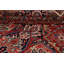 Tapis de la surface en laine rouge 9 pi 5 po x 12 pi 7 po one-of-kind à la main noué la 1940s serapi Sedgewickville