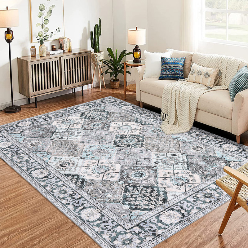 Tapis rectangulaire Mireille, Rectangle 4 pi x 6 pi