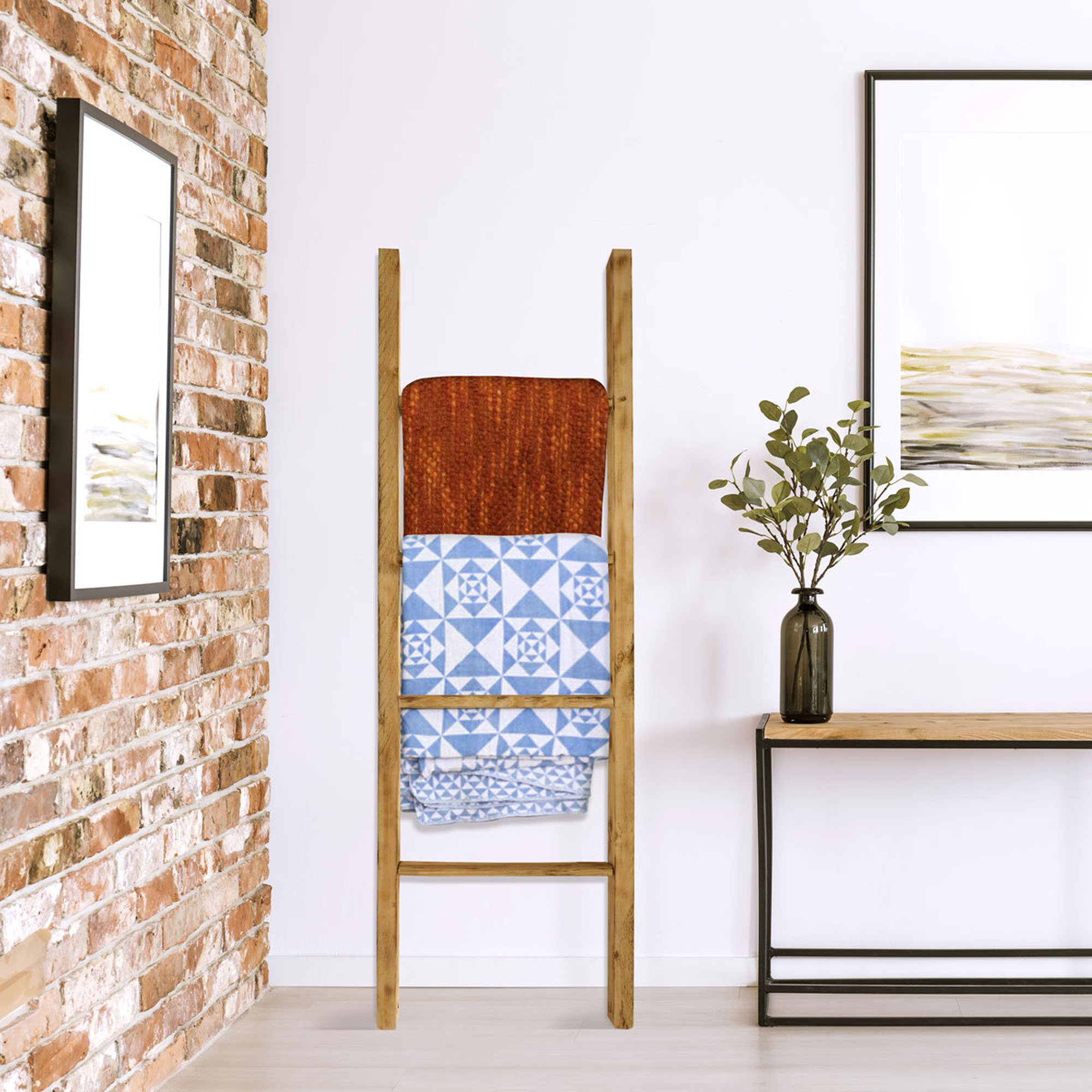 PCI Enterprises Vintage Farmhouse Rung Decorative Ladder & Reviews ...