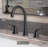 Widespread 2-handle Bathroom Faucet with Drain Assembly-28666572