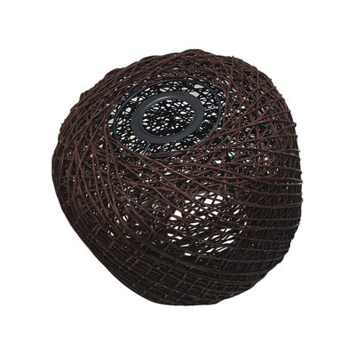 165cm H Drum Lamp Shade ( Uno ) in Brown