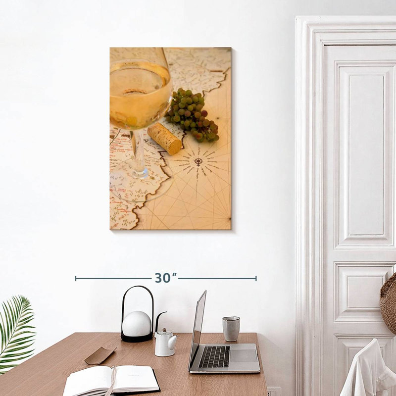 Yarlin Winery Map, 30" H x 20" W