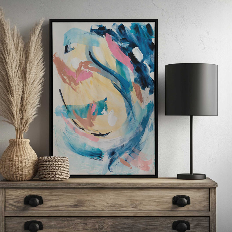 Impression par Jocelyn Elizabeth, impression, 24 W x 36 H, Silver, Framed Canvas