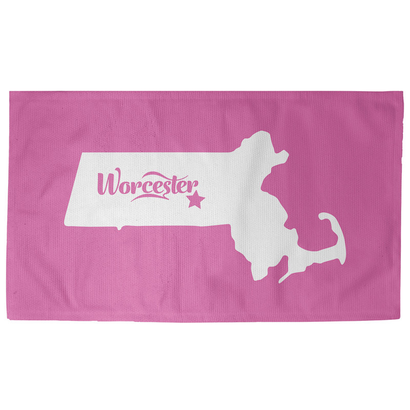 Tapis de zone rose worcester massachusetts, Rectangle 2 pi x 3 pi, Oui