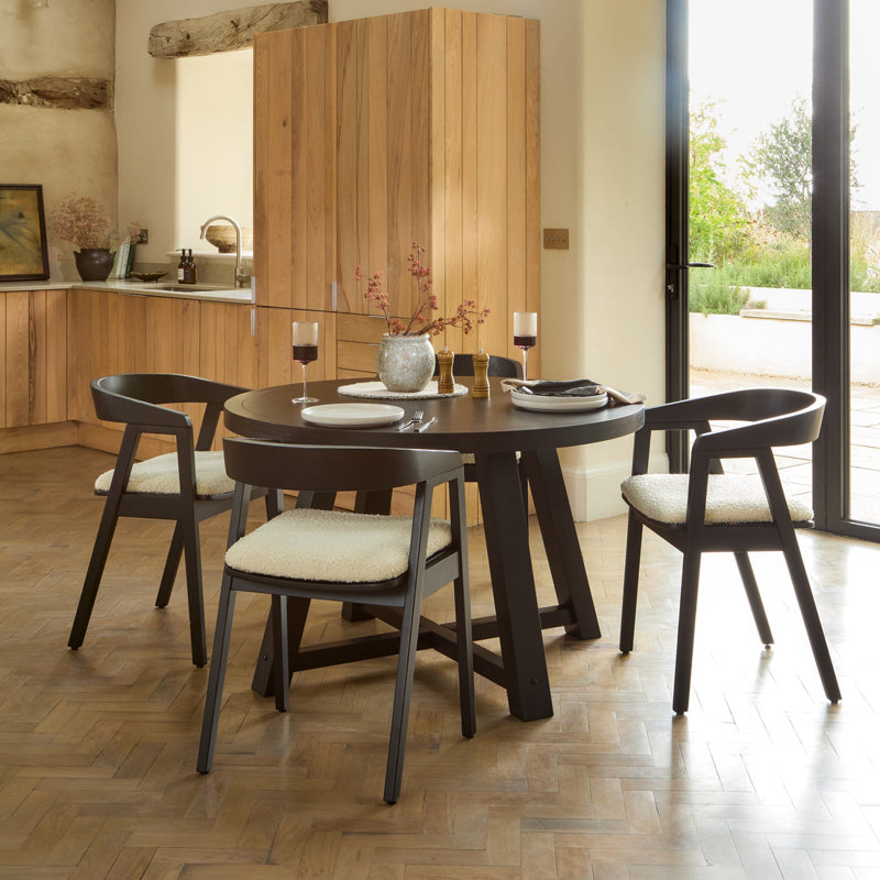 4 - Person Dining Set, Black