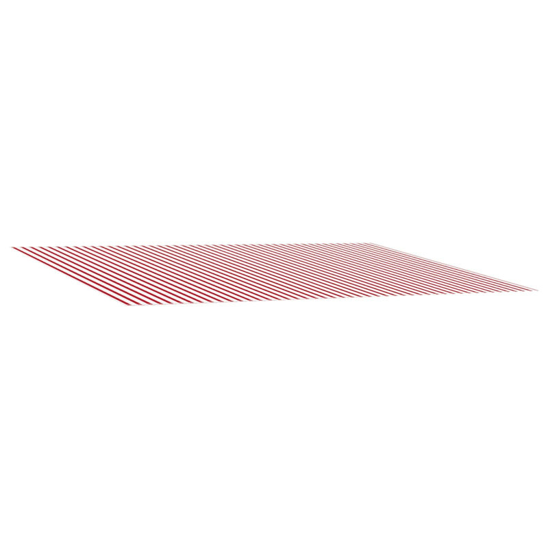 VidaXL Retractable, Red, Does Not Applycm H x 300cm W x 250cm D