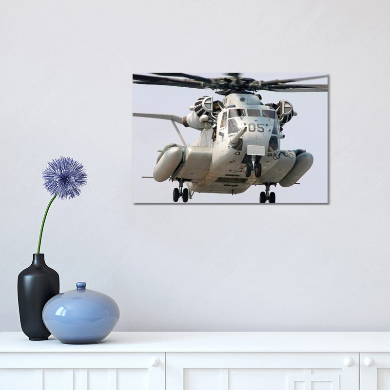 A US Marine Corps CH-53E Super Stallion by Stocktrek Images - Wrapped Canvas Print, 30.48 cm H x 45.72 cm W