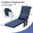 Outdoor Chaise Lounge Cushion with Pocket and Pillow-650635528-668888526