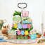 Décor de plateau de printemps à niveaux Hello Spring