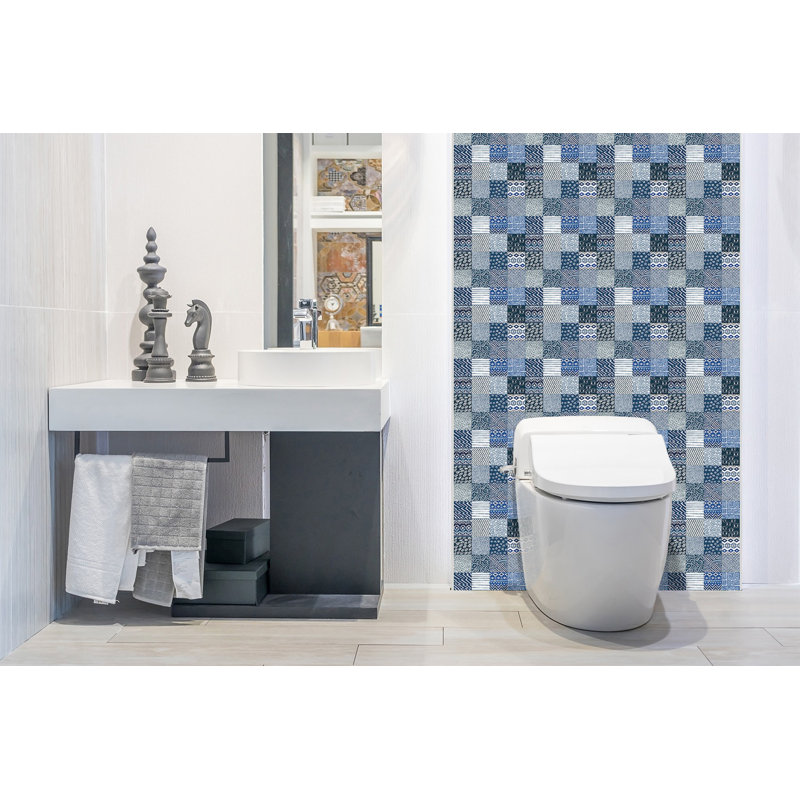 Self Adhesive Vinyl Splashback Wall Tiles Sticker Wall Stickers Tile Peel and Stick 39,37x19,68 Inch