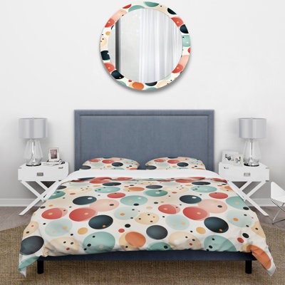 Literie Turquoise à pois Revival Delight II