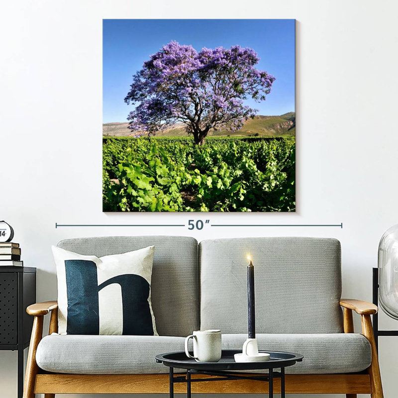 Harnek Jacaranda Tree, 33" H x 33" W
