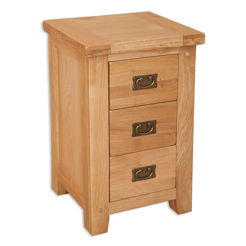 3 Drawer Bedside Table