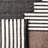 Ingelene Hand Woven Wool/Cotton Rug in Black/Ivory-787782342
