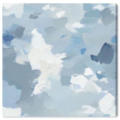Toile «Subconscious Sea I» par Art Remedy, cadre noir
