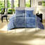 Ensembles de literie luxueux en velours de polyester simple TG pour maison moderne