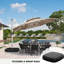 Parasol de terrasse 12 pi-1382505629