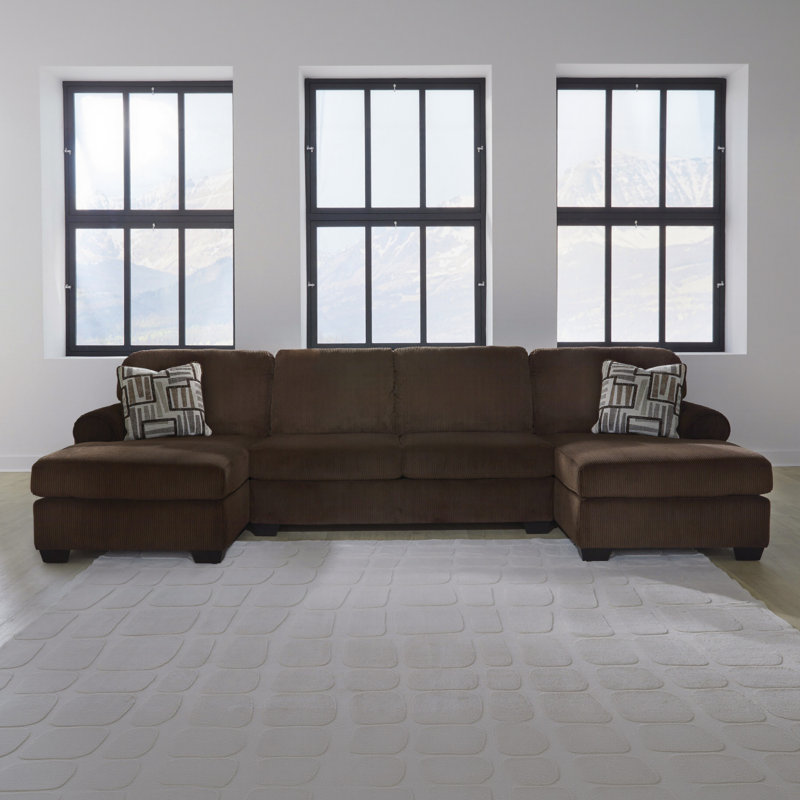 Maulik 3-Piece Sectional With Double Chaise