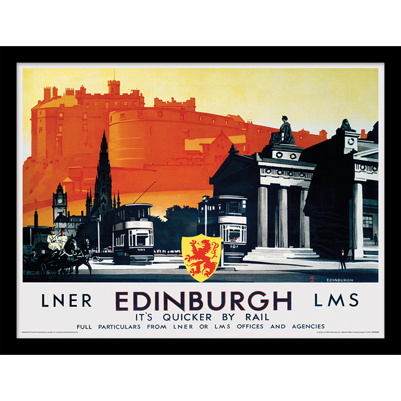 Edinburgh Trams by NMSI - No Frame Memorabilia