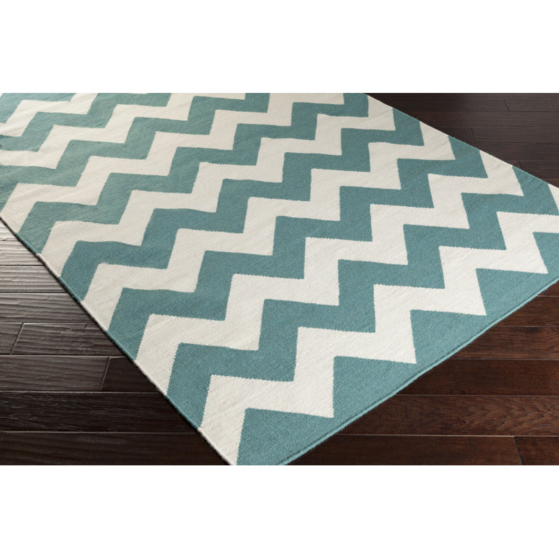 Bangor Wool Chevron Indoor Rug, Rectangle 9' x 12'