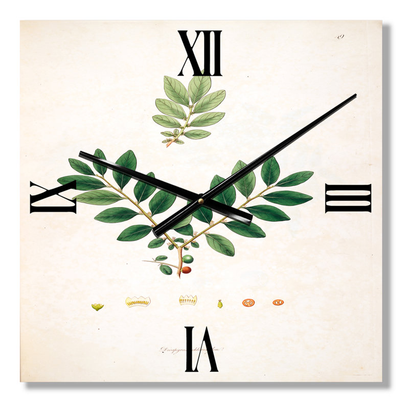 Horloge murale Plant Life, Grand