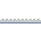 Broderie Wallpaper Border