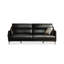 Causeuse-coussin standard en cuir véritable noir-1411664253-1411664192