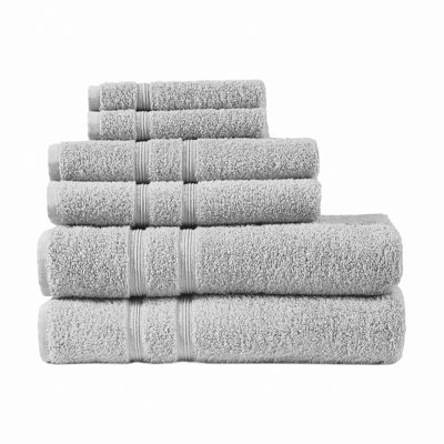 100% Turkish Cotton 6 Piece Towel Set