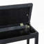 Banquette de piano capitonnée à boutons capitonnée-1851949531