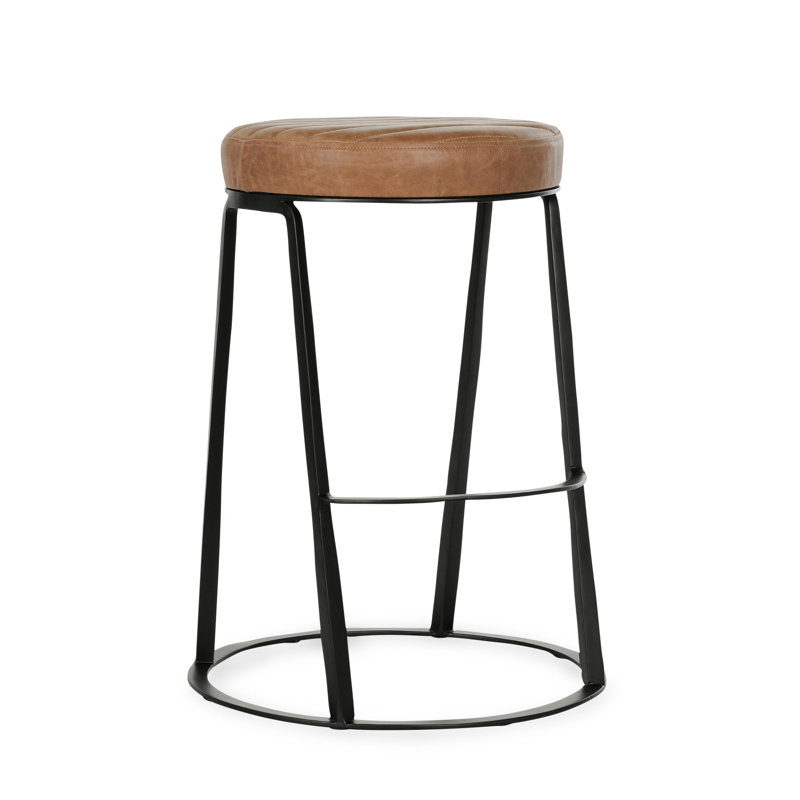 Sawyer Leather Counter Stool