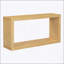 Table d'entrée minimaliste de forme carrée avec assemblage facile, parfaite pour les couloirs et les vestibules-391440320