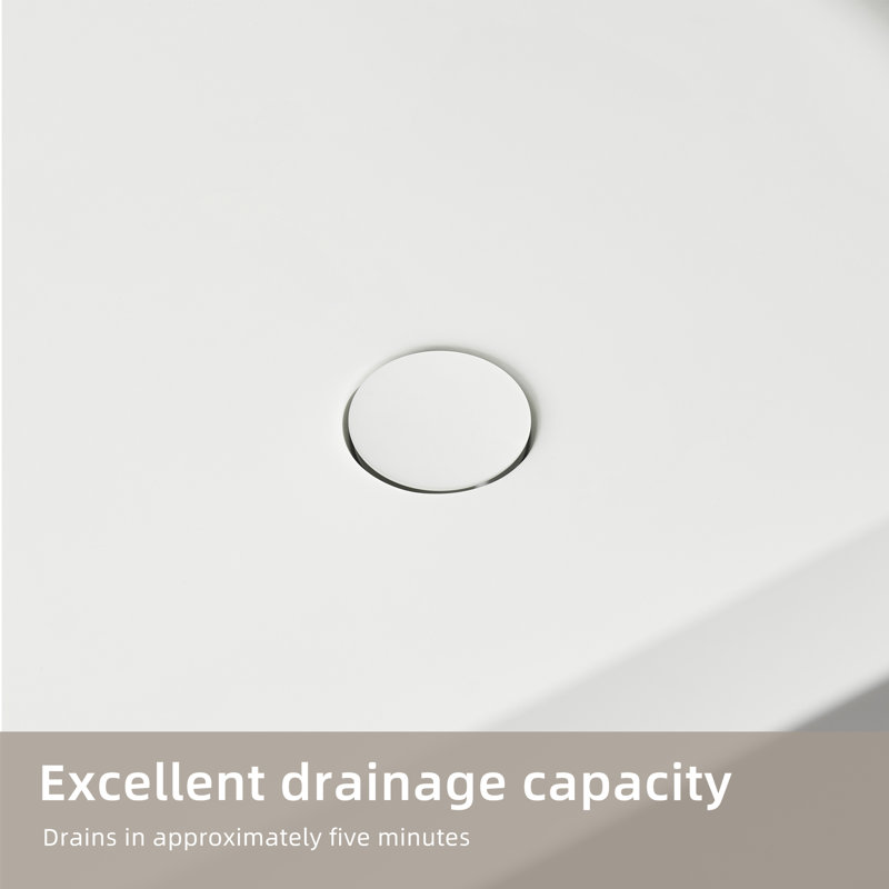 Stone Resin Freestanding Bathtub, Elegant Oval Freestanding Soaking Bathtub, Solid Surface Soaking Tub, Matte White, Cupc Certified, Integrated Slotted Overflow And Pop-up Drain