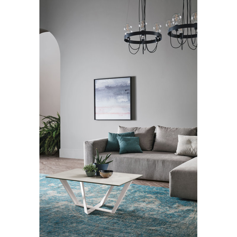 Alicea Cross Legs Coffee Table