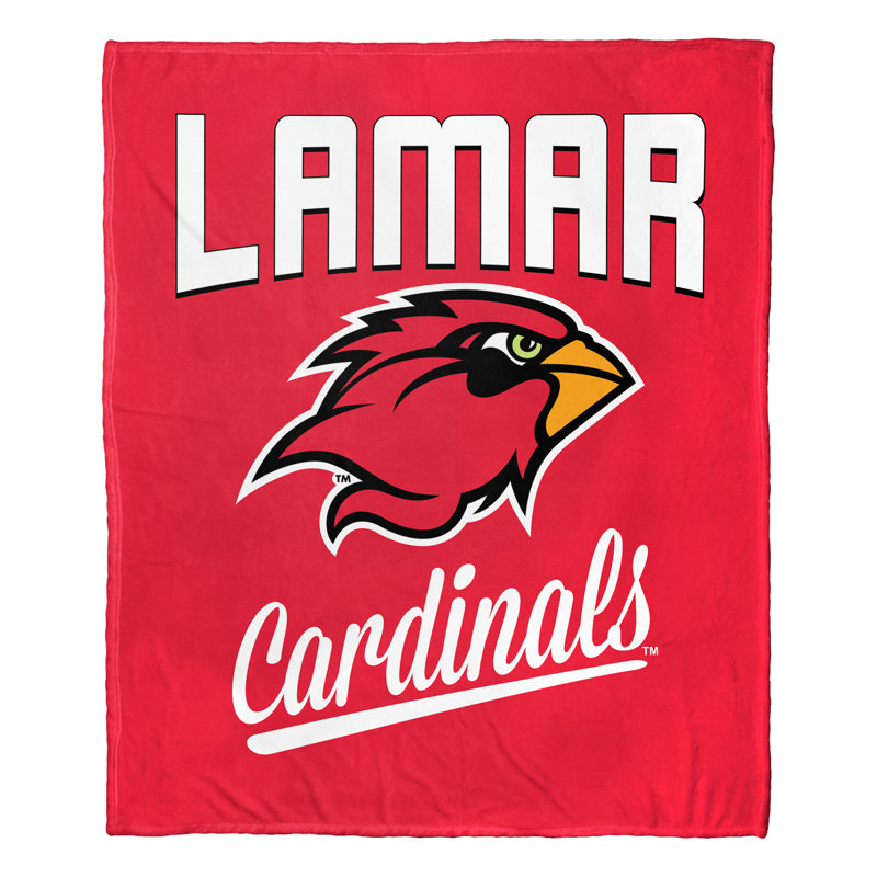 NCAA Silk Touch Throw Blanket, Ultra-Soft College Sports Fan Accent, 50 x 60 Inches, Lamar