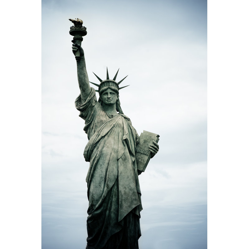 Lady Liberty by Spfoto - Wrapped Canvas Print, 91cm H x 61cm W x 3.8cm D
