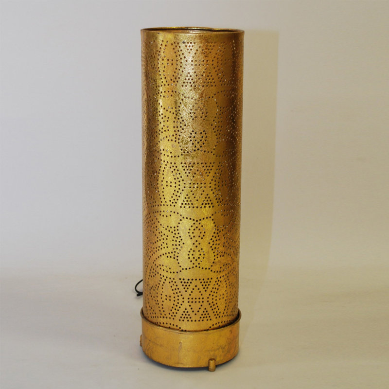 Cervantez 98cm Column Floor Lamp, Gold
