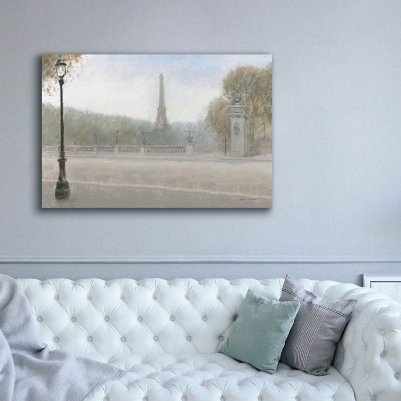 «Ride In Paris 4» par Marco Fabiano, art mural sur toile, H 40 po x l 60 po x P 1,5 po