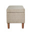 Banc de rangement rembourré Besart-1190334403
